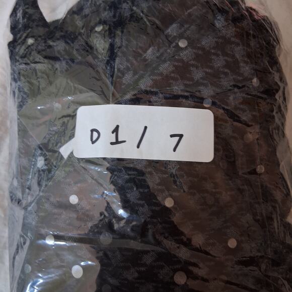 PINKO Black & Gray Houndstooth Wool Blend Sleeveless Mini Dress preppy Sz 4 NWT - Picture 13 of 13